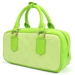 Fashion Women Mini Boston Handbag PU <b>Leather</b> Embossed Top Handle <b>Bag</b> <b>Small</b> Shoulder Purse For Daily Party Use - Product Image 2