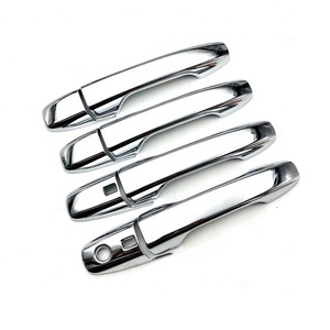 อุปกรณ์ตกแต่งรถยนต์คุณภาพสูง WZXD ฝาครอบมือจับประตูโครเมียมสำหรับ Yaris Ativ 2023 - Product Image 2