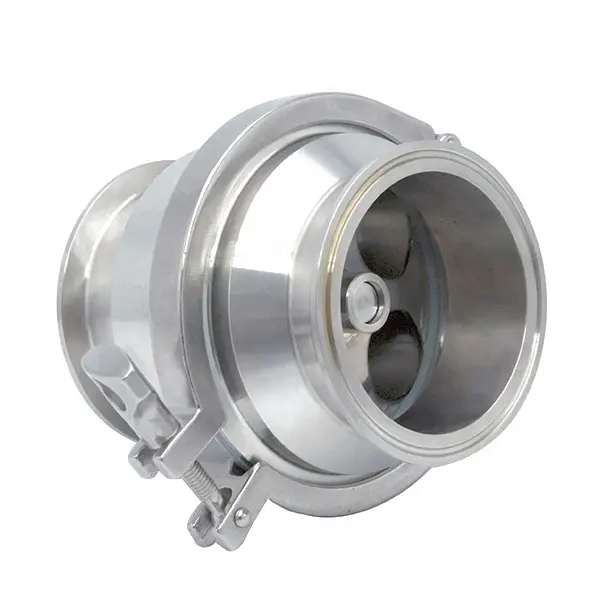 Высокое качество 1 дюйм 304 316 санитарная нержавеющая сталь 1 "зажим невозвратный односторонний клапан для клапана производитель
