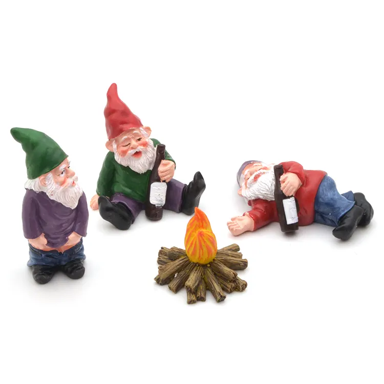 Fontein Accessoires Kit Hars Decoratie Beeldjes Unieke Groothandel Tuin Gnomes