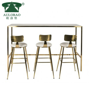 <span class=keywords><strong>Tabouret</strong></span> de bar <span class=keywords><strong>doré</strong></span> en acier inoxydable, chaise longue, à jambes longues, à vendre, nouveauté, - Product Image 6