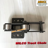 MAXWAY MMCL - Maillon de chenille en alliage de titane haute résistance pour WILCO Marsh Buggy (taille personnalisée, garantie 1 an)
