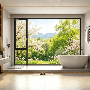 Ventanas de aluminio con rotura de puente térmico, aisladas, insonorizadas y de doble acristalamiento para proyectos de casas y villas personalizadas. - Product Image 6