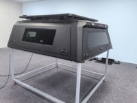 Couvercle de tonneau de lit de camion à auvent rigide de pick-up personnalisé boîtier de camping étanche pour pièces de 6.5 pieds