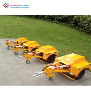 Superfície do pavimento Verificador De Fricção Contínua Pavimento Do Aeroporto Tipo De Reboque De Superfície De Estrada Verificador Coeficiente De Fricção Contínua - Product Image 3