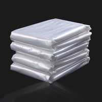 Sac à fermeture éclair écologique en PE-BD personnalisé pochette debout en plastique transparent recyclé pour vêtements bijoux emballage conception à fermeture éclair
