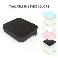 Petite puissance mini taille portable conception bouton contrôle 220-240V 1200W cuisinière à induction sans affichage LED