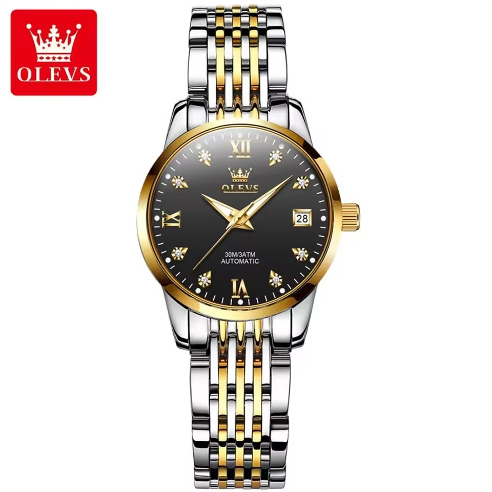 1 cinturino nero argento oro