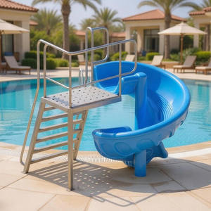 Tobogán de agua gigante comercial de PVC de 18 oz para exteriores, para adultos, con <span class=keywords><strong>piscina</strong></span> <span class=keywords><strong>desmontable</strong></span> y soplador, para fiestas infantiles en el patio trasero - Product Image 1