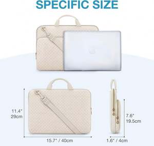 Étui pour ordinateur portable gratuit, imperméable, pour ordinateur portable, tablette, 15 pouces, étui de transport fin, pochette pour ordinateur portable, sacs pour ordinateur portable - Product Image 6