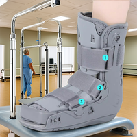 Botte de marche médicale courte grise, homologuée CE ISO, vente directe d'usine