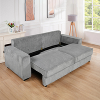 Canapé-lit double pliable, mobilier de salon, style nordique moderne, canapé extensible à double usage