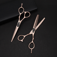 Ciseaux de coiffure professionnels Wanmei Salon en acier inoxydable 6Cr13 pour effilage et coupe de cheveux