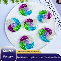 5in1 14g Pod Cuci Pakaian Aroma Bunga Buah Tahan Lama Deterjen Pekat Bersihkan & Dekontaminasi Sesuai Standar