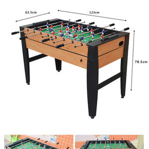 Table de <span class=keywords><strong>jeu</strong></span> combinée Table multi-jeux 6 en 1, livrée avec billard, hockey, tennis de table, baby-foot, pouf, TM-2068 de basket-ball - Product Image 5