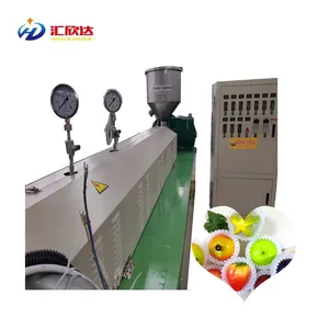 Customized fruit EPE Plastic foam sock/net machine/protective sleeve net making machine
