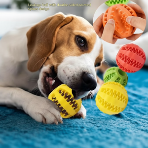 Giocattolo Interattivo per Cani con Dispenser di Cibo a Rilascio Lento, Palla Rotolante per Cani, Giocattolo da Masticare per Animali Domestici - Product Image 1