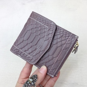 Boshiho Customized Animal Print <b>Card</b> <b>Holder</b> Purse Snake Skin Fashion Leather Wallet <b>Card</b> <b>Holder</b> for Women - Product Image 5