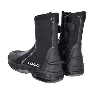 Personalizado hombres 3Mm 5Mm camuflaje pesca caza antideslizante goma traje húmedo suela zapatos aletas playa seguridad neopreno Surf buceo botas - Product Image 2