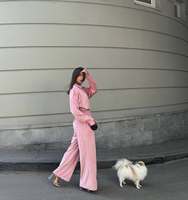 Ensemble de survêtement décontracté pour femmes en velours luxueux avec fermeture éclair, sweat-shirt à capuche et pantalon de survêtement, tenue décontractée chaude et confortable, jogging assorti