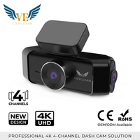 Cámara para Auto VIEVGUARB VS1130 con Visión Nocturna 4K, WiFi, Sensor G, 360, 5G WiFi