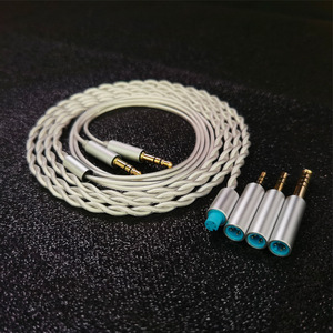 <b>Replaceable</b> Audio <b>Plug</b> 3 In 1 For Hifiman He400 He400i Ananda Sundara 1.2m Single Crystal Copper Wire Aluminum <b>Plug</b> - Product Image 1