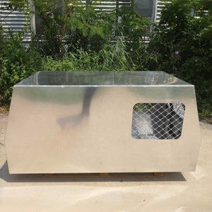 Caja de Aluminio para Herramientas de Camioneta UTE, Media Caja para Herramientas para Viajes de Caza con Rejilla de Ventilación, Fácil de Montar, para Todas las Estaciones - Product Image 4