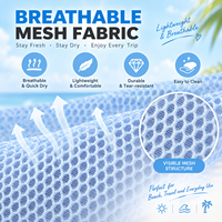Sac de sport en maille personnalisé avec logo, séchage rapide, 3 modes de transport, sangle détachable, fermeture éclair pour piscine, salle de sport, plage