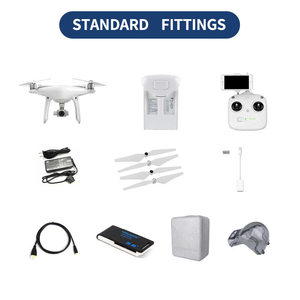 Drone de photographie aérienne DJI <span class=keywords><strong>Phantom</strong></span> 4 4K HD d'occasion de haute qualité, combinaison standard - Product Image 2