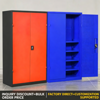 Armoire métallique robuste et épaissie, servant à la fois de rangement pour outils et de classement pour les usines et les ateliers automobiles
