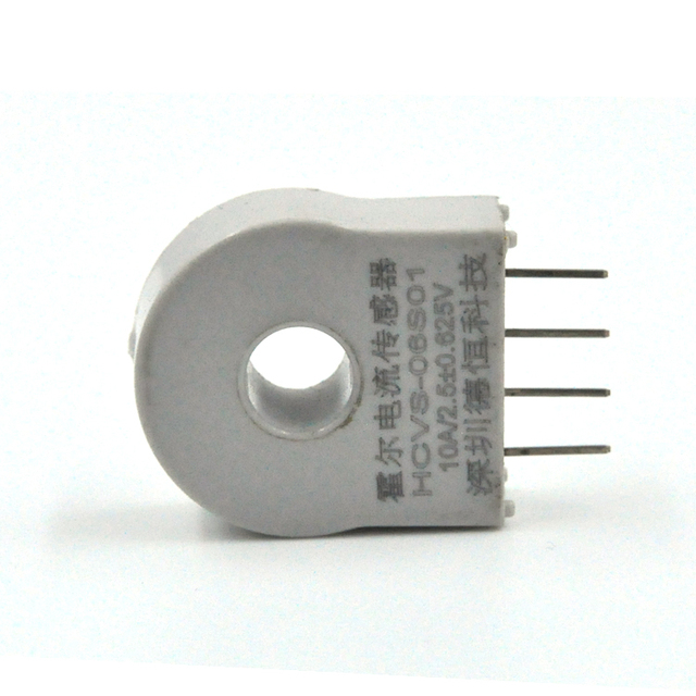 50A/2V Hall Effect Current Sensor with 4-Pin PCB Mount for Power Control