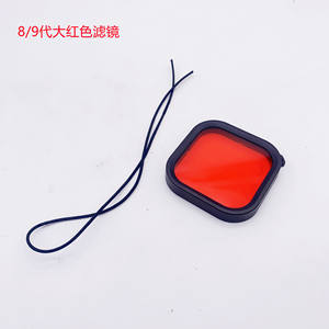 Accesorios de Alta Calidad para Cámaras de Acción GoPro 8/9/10/11/12/13, Carcasa Impermeable de PC/Metal/Plástico con Filtro de Buceo Rojo/Morado - Product Image 2