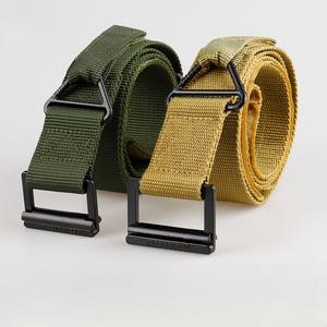 Ceinture tactique extérieure multifonctionnelle la plus vendue <span class=keywords><strong>en</strong></span> nylon résistant avec alliage durable pour la <span class=keywords><strong>descente</strong></span> et l'entraînement de sauvetage à la boucle - Product Image 1
