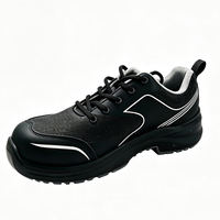Chaussures de sécurité en maille respirante Fly Knit, légères, décontractées, avec embout en acier, anti-perforation, semelle en PU, chaussures de travail