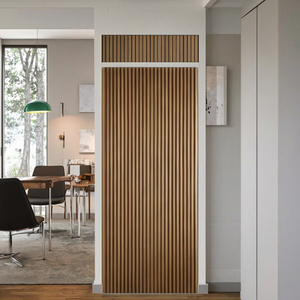 <span class=keywords><strong>Porte</strong></span> <span class=keywords><strong>coulissante</strong></span> invisible Ghost Gate, <span class=keywords><strong>simple</strong></span>, en alliage d'aluminium, étanche, sans formaldéhyde, résistante à l'humidité - Product Image 4