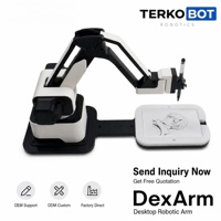 Brazo Robótico de 4 Ejes, Plataforma de Desarrollo e Investigación de IA con API Python y Java, Repetibilidad de 0.05 mm, Robot Colaborativo de Código Abierto