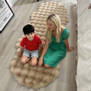 Juego de alfombras antideslizantes con diseño costero de lujo, alfombras grandes antideslizantes para sala de estar, decoración del hogar en sofás - Product Image 6