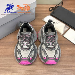 Chaussures de sport de qualité supérieure 6XL en maille blanche, en polyuréthane et fibre de polyester, baskets épaisses, style décontracté Harajuku - Product Image 6