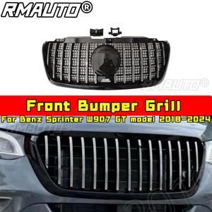 Parrilla Delantera para Benz Sprinter W907 Modelo GT, Parrilla Deportiva para Benz Sprinter W907 Modelo GT 2018-2024, Accesorios para Automóviles - Product Image 2
