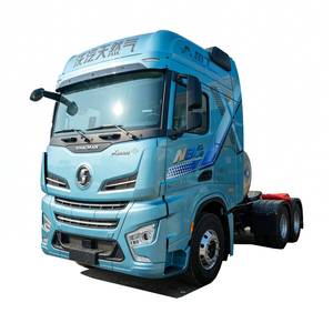 รถบรรทุกหัวลาก Shacman CNG LNG แบบ 6x4 เกียร์อัตโนมัติ ห้องโดยสารหลังคาสูง สำหรับขนส่งสินค้าทางไกลและขนส่งตู้คอนเทนเนอร์ - Product Image 1