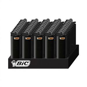 J6 Maxi <b>Pocket</b> Disposable Plastic Lighter Modern Design Butane Gas Cigarette & Cigar Lighter for Party & BBQ Use 50 Count - Product Image 1