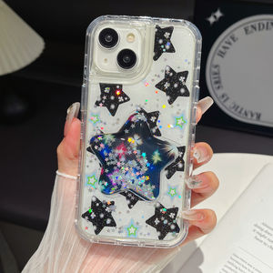 איכות גבוהה 360 הגנה מלאה מנצנצת תיק טלפון כיס נוזל 50pro g24 כוח - Product Image 2