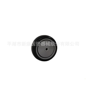Roulette à roue unique Phxs 80mm, roulement universel pour équipement médical - Product Image 1
