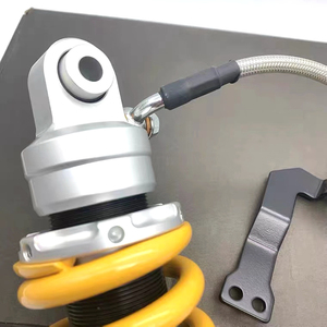 Amortisseur arrière réglable à double amortisseur central de moto de 325mm pour Kawasaki <span class=keywords><strong>Ninja</strong></span> <span class=keywords><strong>300</strong></span> 250 Z250 <span class=keywords><strong>Yamaha</strong></span> MT03 MT07 MT09 - Product Image 5