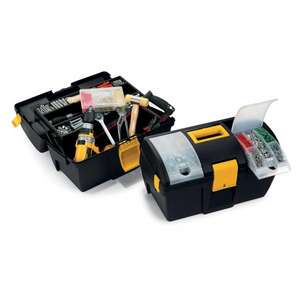 TERRY - 1002287 Grande mallette à outils en porte-à-faux avec plateau amovible et organisateur transparent-EAN 8005646922879 TOOLBOXES - Product Image 2