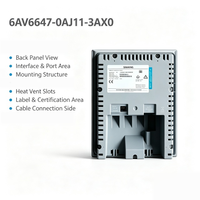 6AV6647-0AJ11-3AX0, para Siemens, SIMATIC KP400 Basic Color PN, SPS, Panel de Teclado HMI, Pantalla TFT de 4 Pulgadas de Ancho, PROFINET, Pieza de Repuesto para Automatización