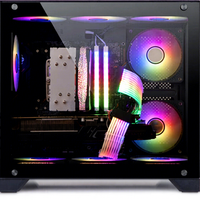 Ordenadores de Escritorio Profesionales en Oferta, Ordenador Personal Core I5 10400/16G/512G para Juegos, PC Completo