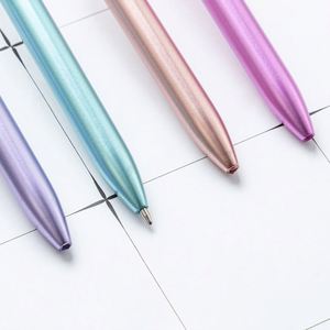 Stylo à bille fantaisie en plastique avec grand diamant et logo personnalisé, nouveau design, magnifique cristal, vente en gros - Product Image 3