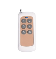 Transmisor de fabricación con antena multibotón 433Mhz código de aprendizaje EV1527 Control remoto para puerta de garaje automática YET185