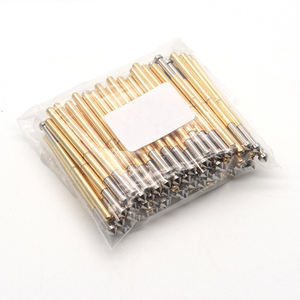 Pin de prueba con resorte de la serie P75, sonda de prueba electrónica, pines Pogo, pines Pogo de prueba de PCB chapados en oro de Metal para herramientas - Product Image 1